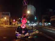 بالصور: فجر اليوم - اصابة متوسطة لسيدة بحادث طرق ذاتي بيافا